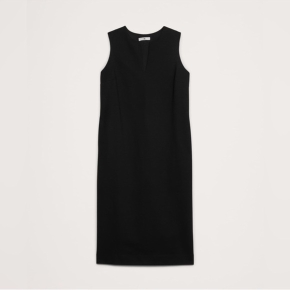 NWT! BANANA REPUBLIC EVERYWHERE PONTE COLUMN MIDI DRESS⭐️ 🧡 - Picture 8 of 10